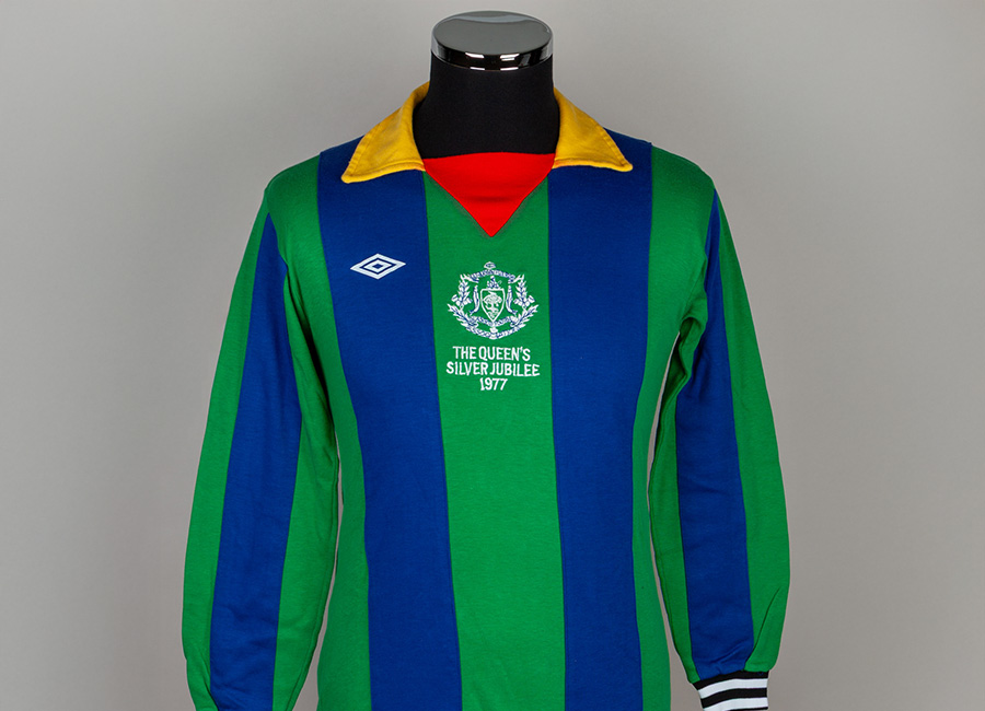 Tommy McLean's 1977 Glasgow Select Match Worn Shirt