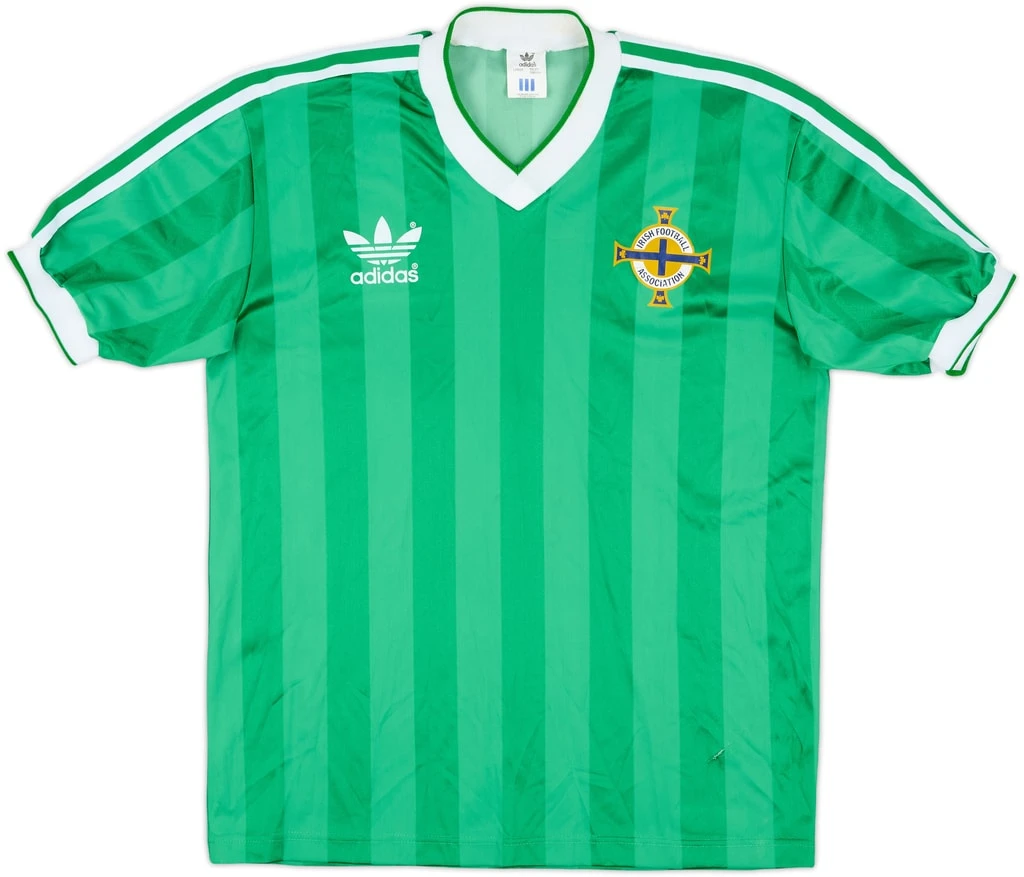 Northern Ireland 1985-86 Home Shirt · 1986 World Cup shirt by Adidas