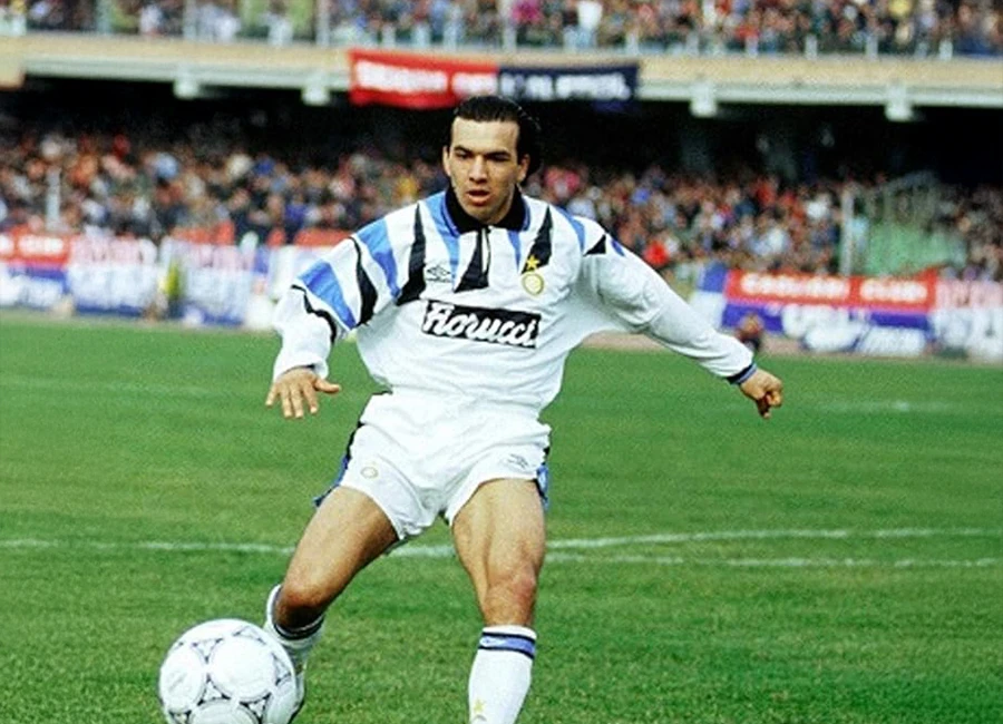 1992-93 Inter Milan Away Shirt · Umbro Design from Inter’s Fiorucci-Sponsored 92/93 season