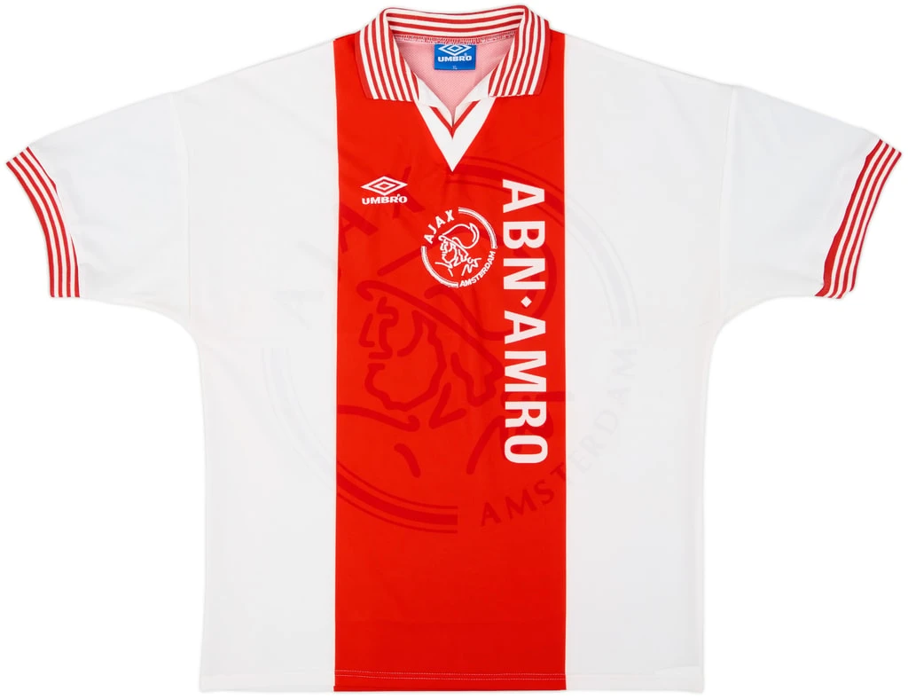 Ajax 1995-96 Home Shirt · An Umbro Jersey of a European Powerhouse