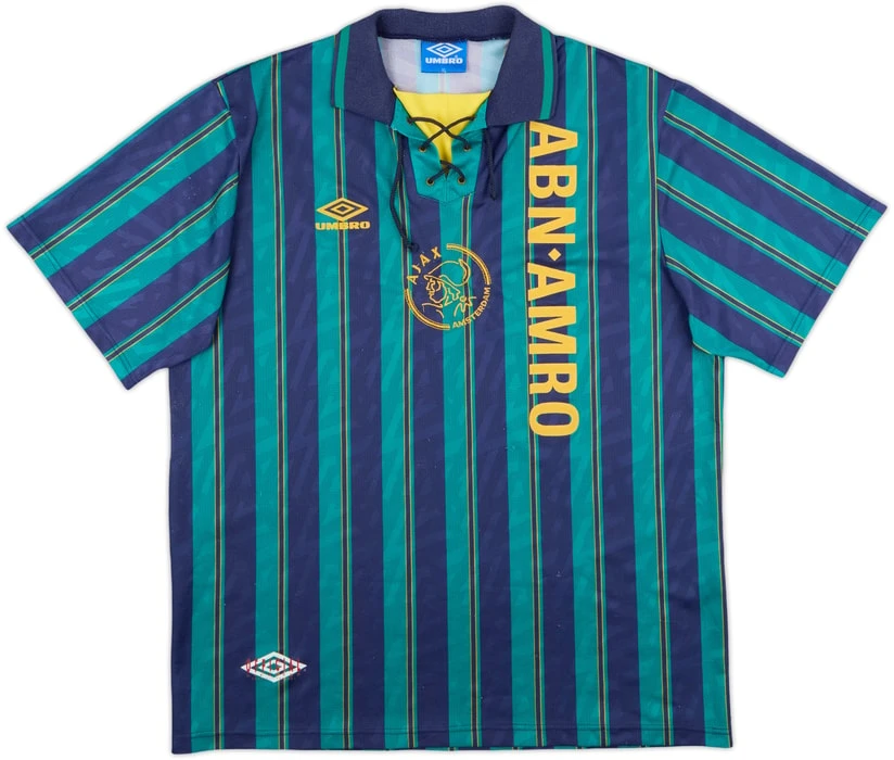 Ajax 1993-94 Away Shirt · Classic Umbro Design From Their Golden Era