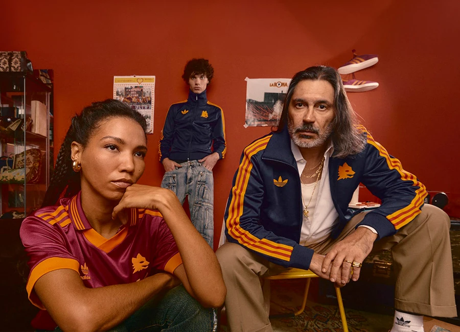 AS Roma X Adidas Originals Bring Back Collection