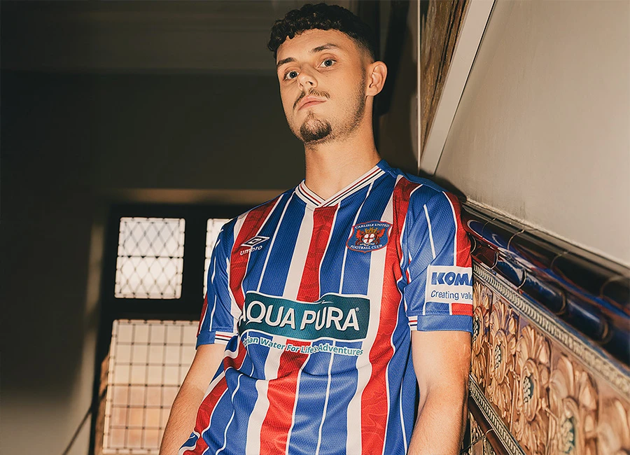 Carlisle United 25/26 Umbro Home Kit