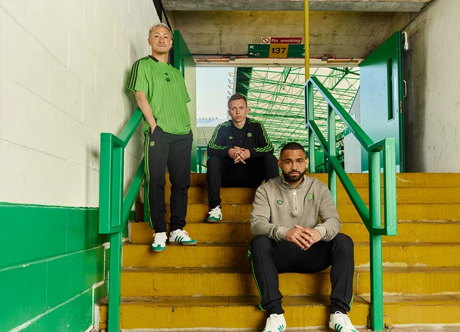 Celtic 2025 Adidas Originals Terrace Icons Collection