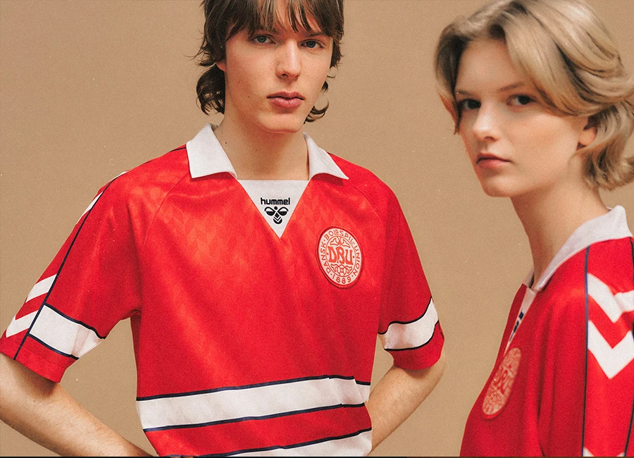 Denmark 1988 Hummel Reissue Home Shirt