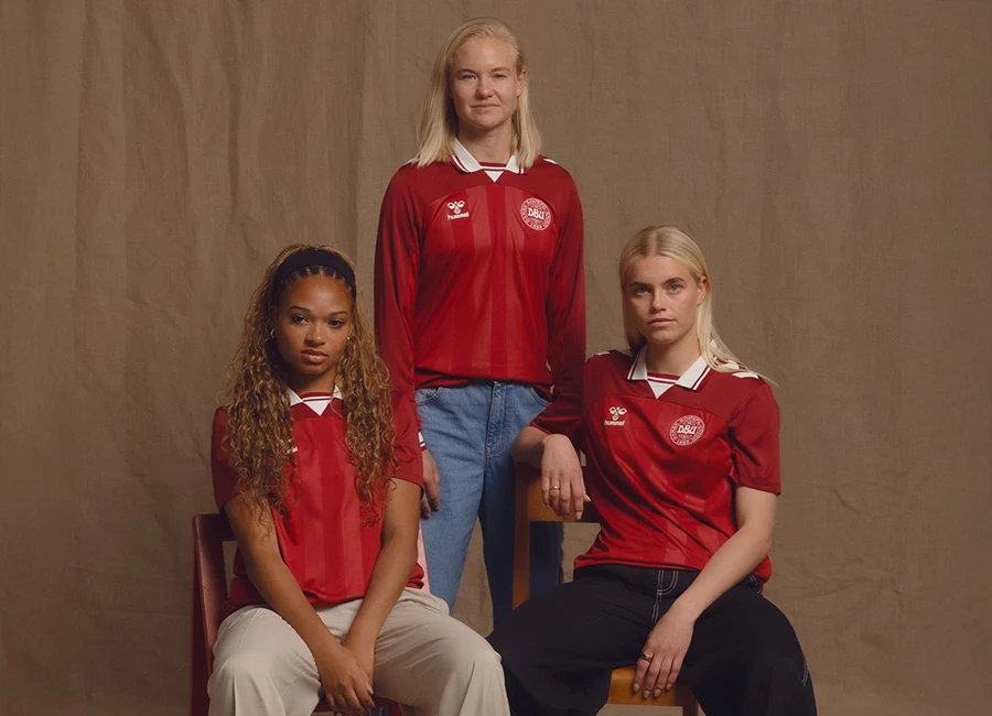Denmark 2025 Hummel Women’s Home Kit