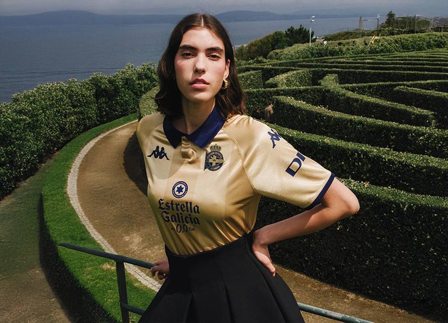 Deportivo La Coruña 2025 Kappa 25th Anniversary Shirt