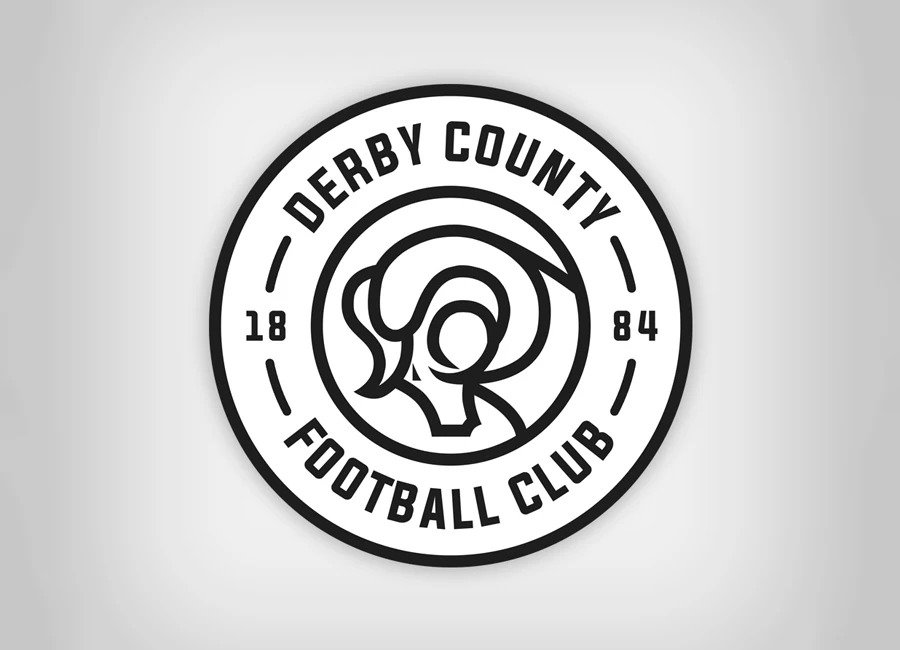 Derby County Crest Redesign by Aegon