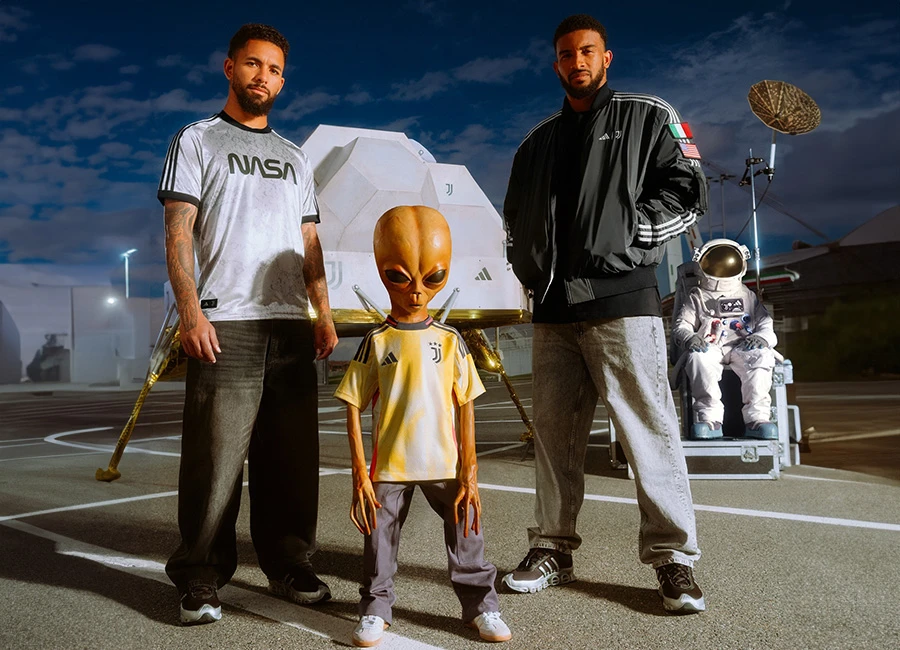 Juventus X Adidas 2024 NASA Lifestyle Collection