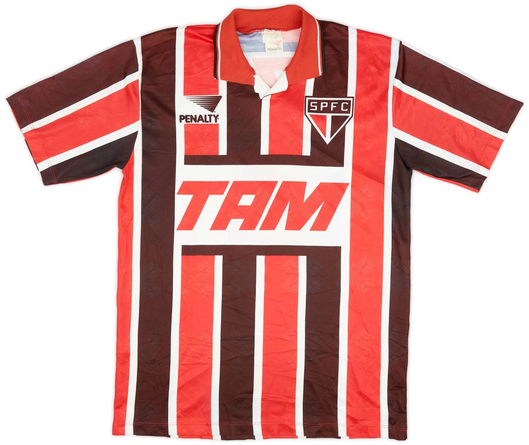 Sao Paulo 1995 Away Shirt · Produced by Penalty and Sponsored by TAM Linhas Aéreas