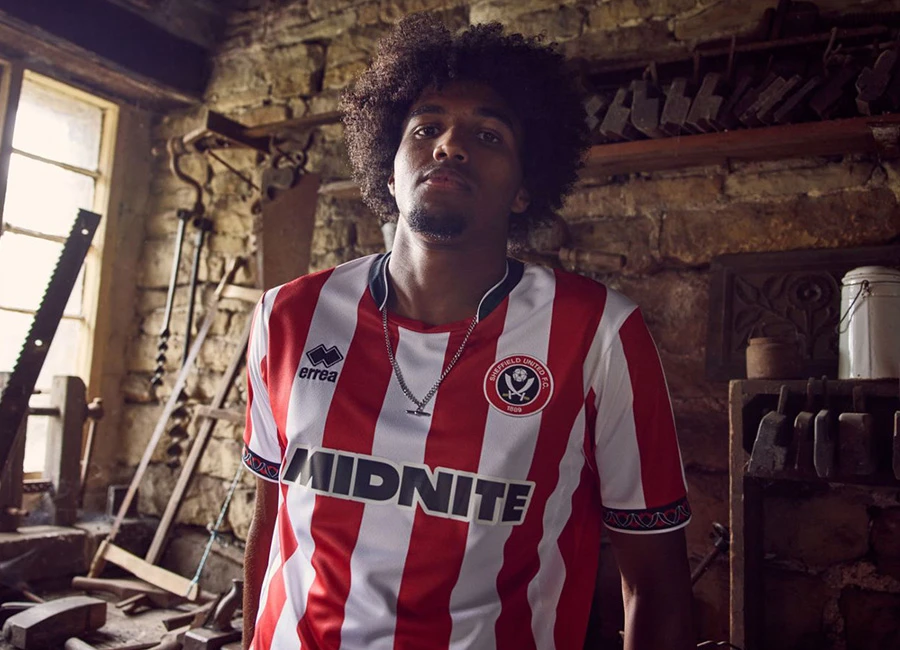 Sheffield United 25/26 Erreà Home Kit