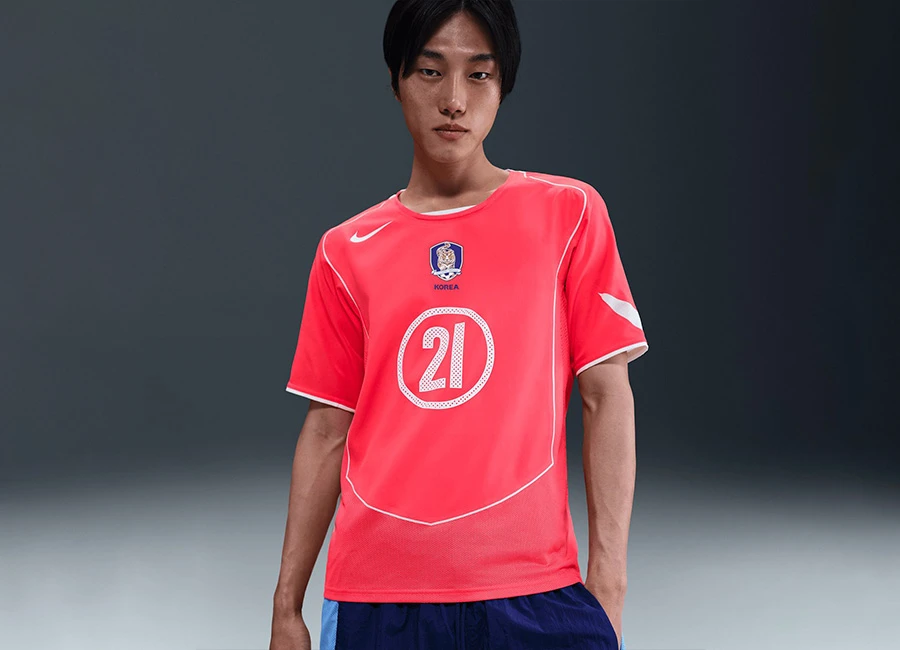 South Korea 2004 Nike Total 90 Reissue Home Jersey