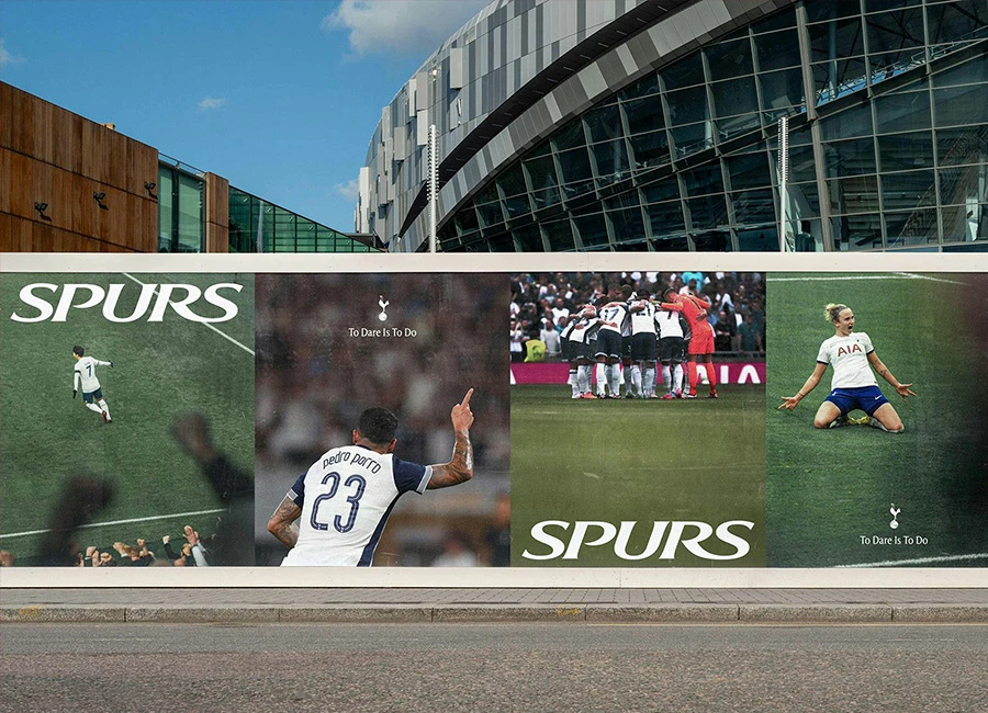 Tottenham Hotspur Unveils Updated Brand Identity